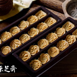 【蘇州采芝齋】綠豆糕禮盒(240G/24顆/盒)